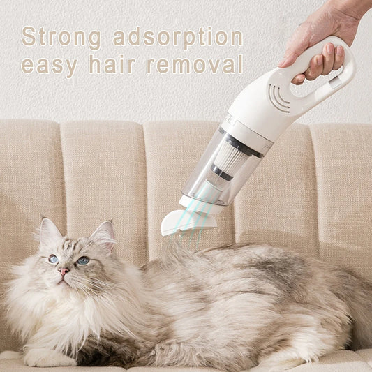 New Pet Portable Electric Hair Suction ABS 4 Brush Heads Large Suction Remove Brush for Dog and Cat Hair Remover Beauty Products