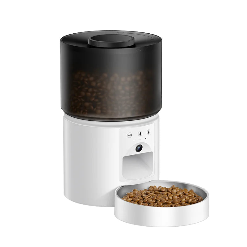 SmartPet CamFeeder A60 – WiFi Auto Pet Feeder with 1080P Camera & App Control